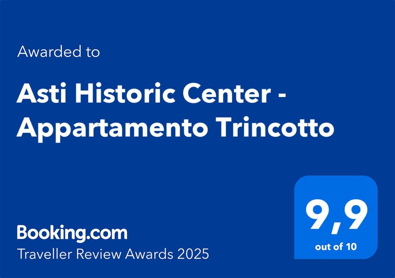 Asti Historic Center - Appartamento Trincotto Eksteriør billede
